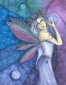Celestial Faery II home accent Wall Art Tile