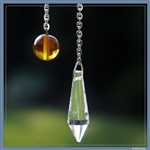 Glass pendulum