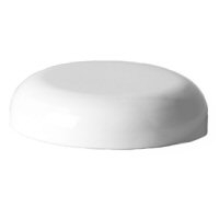 70-400 White Dome Caps w/Liner, 935 Case