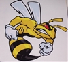Angry SUPER BEE #1 trailer Window Decal Sticker