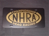 NHRA DRAG RACING License Vanity Plate Black with GOLD logo