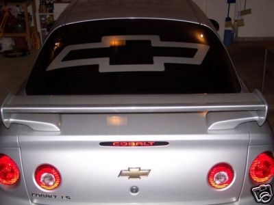 Silver Chevy w/ Bowtie Decal