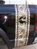 Real Tree M4 Camo CUMMINS POWERED Bed Side Stripes (Sold as a Pair)