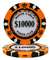 $10,000 Monte Carlo Poker Chips - $10,000