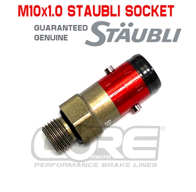 M10x1.0 Genuine Staubli quick disconect Socket
