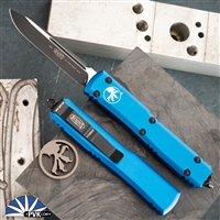 Microtech Ultratech S/E 121-1BL Black Blade Blue Handle