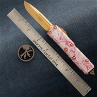 PVK Custom UTX-85 S/E Pink Koi Dreams Wrap w/Gold Blade & Anodized Gold Hardware