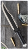 Rambo First Blood Part II Standard Edition, 10" Blade, Black Nylon Cord Handle
