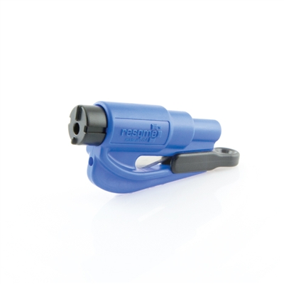 This blue ResQMe window breaker can be a great escape tool that can cut through car windows