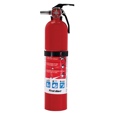 Rechargeable Fire Extinguisher 1A 10BC Red