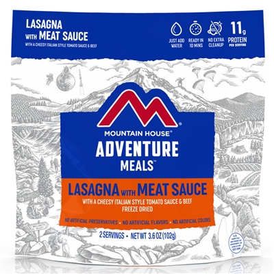 Mountain House Lasagna with Meat Sauce - Double