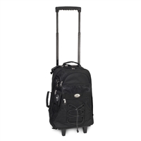 Backpack with Wheels - Black