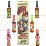 Ass Kickin Jack Ass Complete Hot Sauce Set
