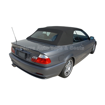 BMW E46 3-Series Convertible Top - Black Stayfast Canvas