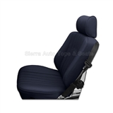 1985 Mercedes SL Roadster Blue Leather Seat Kit Replacement Style 2