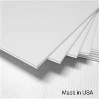 IntePro Corrugated Plastic - White - 6 mm