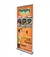Double Sided 33" Retractable Roll Up Banner Stand - Stand Only