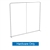 8ft Waveline Original Straight Tension Fabric Display (Hardware Only)
