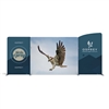 20ft Osprey A Waveline Media Display | Single-Sided Tension Fabric Exhibit