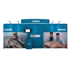 20ft Tarpon C Waveline Media Display | Double-Sided Tension Fabric Booth