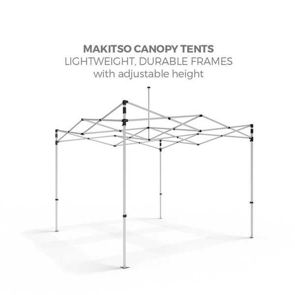 10ft Makitso Event Tent w/ Full and Half Walls - (Frame Only). The result is a vibrant, long-lasting graphic that will provide you with branding for years to come.