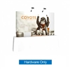 8ft x 5ft Coyote Straight Tabletop Display | Hardware Only