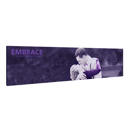 30ft x 8ft (12x3) Double-Sided Embrace Tension Fabric Popup SEG Display. Portable tabletop displays and exhibits. Several different styles are available, including pop up frames with stretch fabric or fold up panels with custom graphics.