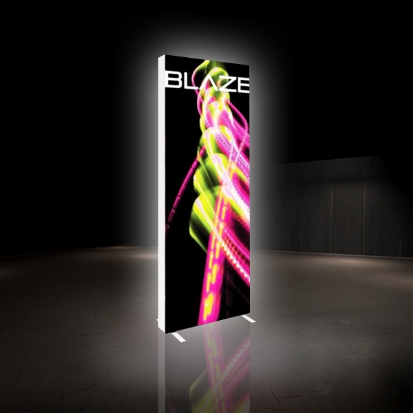 3ft x 8ft Freestanding Blaze Light Box Display | Single-Sided Kit