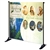 6ft x 6ft Jumbo Banner Stand Small Tube Graphic Package. This particular selection has smaller tubes that measure 1 1/8"" in diameter and connect together on all four sides. The fabric graphic slides onto the top and bottom cross bars, and displays tautly