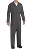 Red Kap - Men's Twill Action-Back Charcoal Coverall. CT10CH