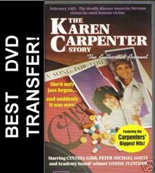 The Karen Carpenter Story DVD 1989