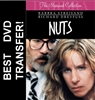 Nuts DVD 1987 Barbara Streisand