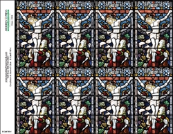 101-c Crucifixion in Stained Glass