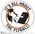 Flyball Dog Decal