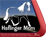 Haflinger Horse Car Truck RV iPad Laptop Window Decal