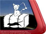 Yorkshire Terrier Barn Hunt Dog Car Truck RV Window Decal Sticker