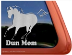 Dun Horse Window Decal