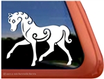 Inverurie Horse Trailer Window Decal