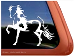 Custom Pinto Arabian Horse Trailer Car Truck RV Window Decal Sticker