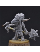 BM0054 Krog, 54mm, 8 resin parts, sculpted by Stephane Camosseto, box art painted by Emuse