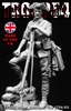 T7516 Officer 60th Foot FIW 1754/63, 75mm resin figure, sculpted by Antonio Meseguer
