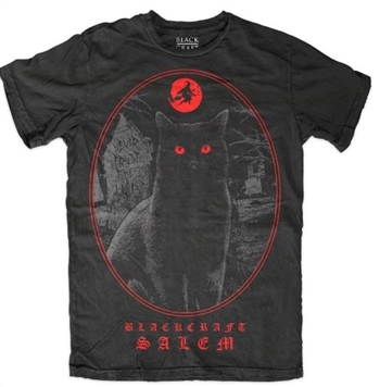 BLACKCRAFT CULT Salem Cat T-Shirt Top [BLACK]