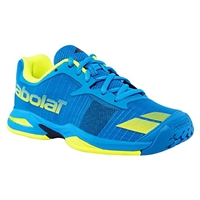 Babolat Jet All Court Junior Tennis Shoes Blue/Yellow