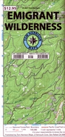 Emigrant Wilderness Hiking Map