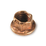 CIK Copper Flanged Nut M8
