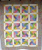 Pinwheel Alphabet Quilt  - Baby Quilt Kit