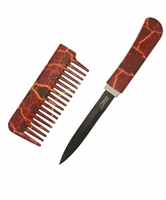 Comb Knife Red Lining Storm