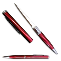 Pen Knife with Plain Edge -Red