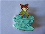 Disney Trading Pin 124458     HKDL - Magic Access - Mad Hatter Tea Cup - Mystery - Nick Wilde