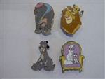 Disney Trading Pin 132708 Acme/HotArt - Classic Cutout - Family Portrait II Set